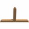 Ekena Millwork Portland Timber Gable Bracket, Western Red Cedar, 60"W x 40"H x 3 1/2"D x 5 1/2"F, 16/12 Pitch GBW060X40X0406POR00SWR - alternate 2